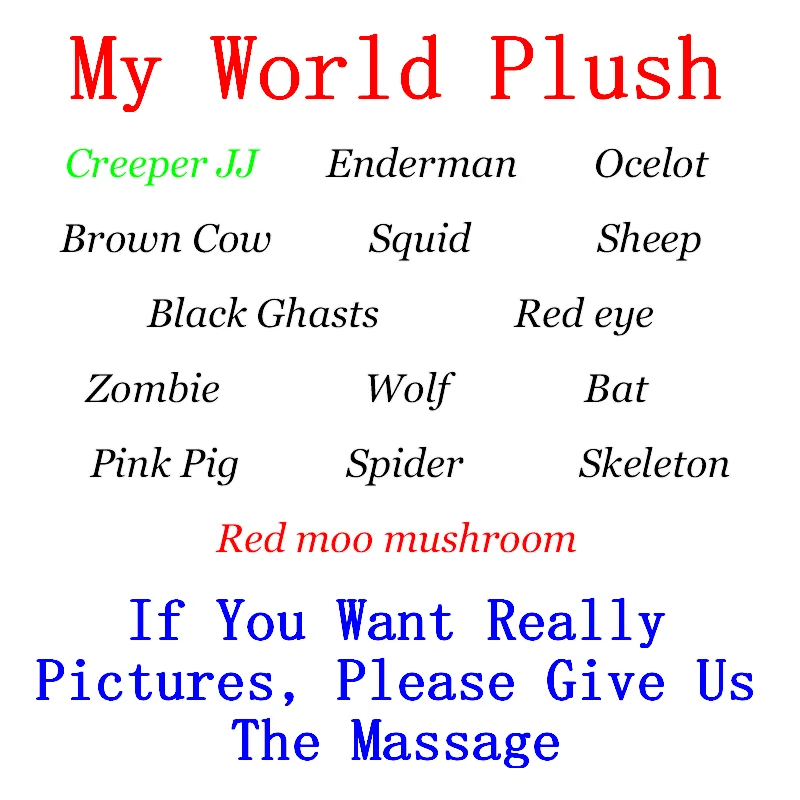 1PC MC Plush 18cm Green Creeper JJ Plush Stuffed Toys Doll Game MC Creeper JJ Plush Soft Toy Brinquedos for Kids Children Gifts
1PC MC Plush 18cm Green Creeper JJ Plush Stuffed Toys Doll Game MC Creeper JJ Plush Soft Toy Brinquedos for Kids Children Gifts