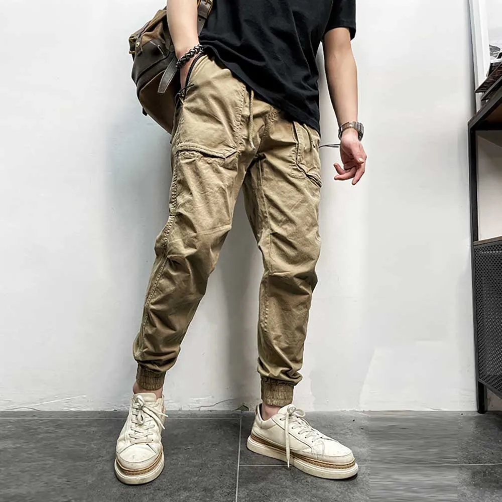 Fashion Autumn Winter Regular Fits Cargo Pants Men Casual Pockets Trousers Harem JIoggers Track Pants Streetwear Clothing
Fashion Autumn Winter Regular Fits Cargo Pants Men Casual Pockets Trousers Harem JIoggers Track Pants Streetwear Clothing
