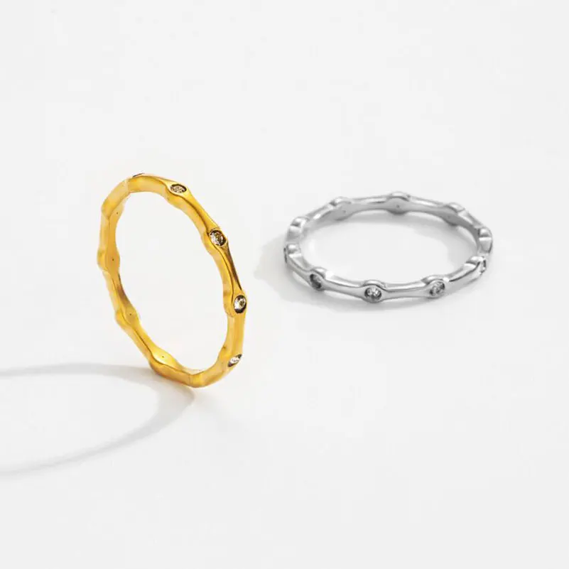 Silver Gold Stackable Ring CZ Eternity Rings Stacking Band Everyday Jewelry for Women
Silver Gold Stackable Ring CZ Eternity Rings Stacking Band Everyday Jewelry for Women