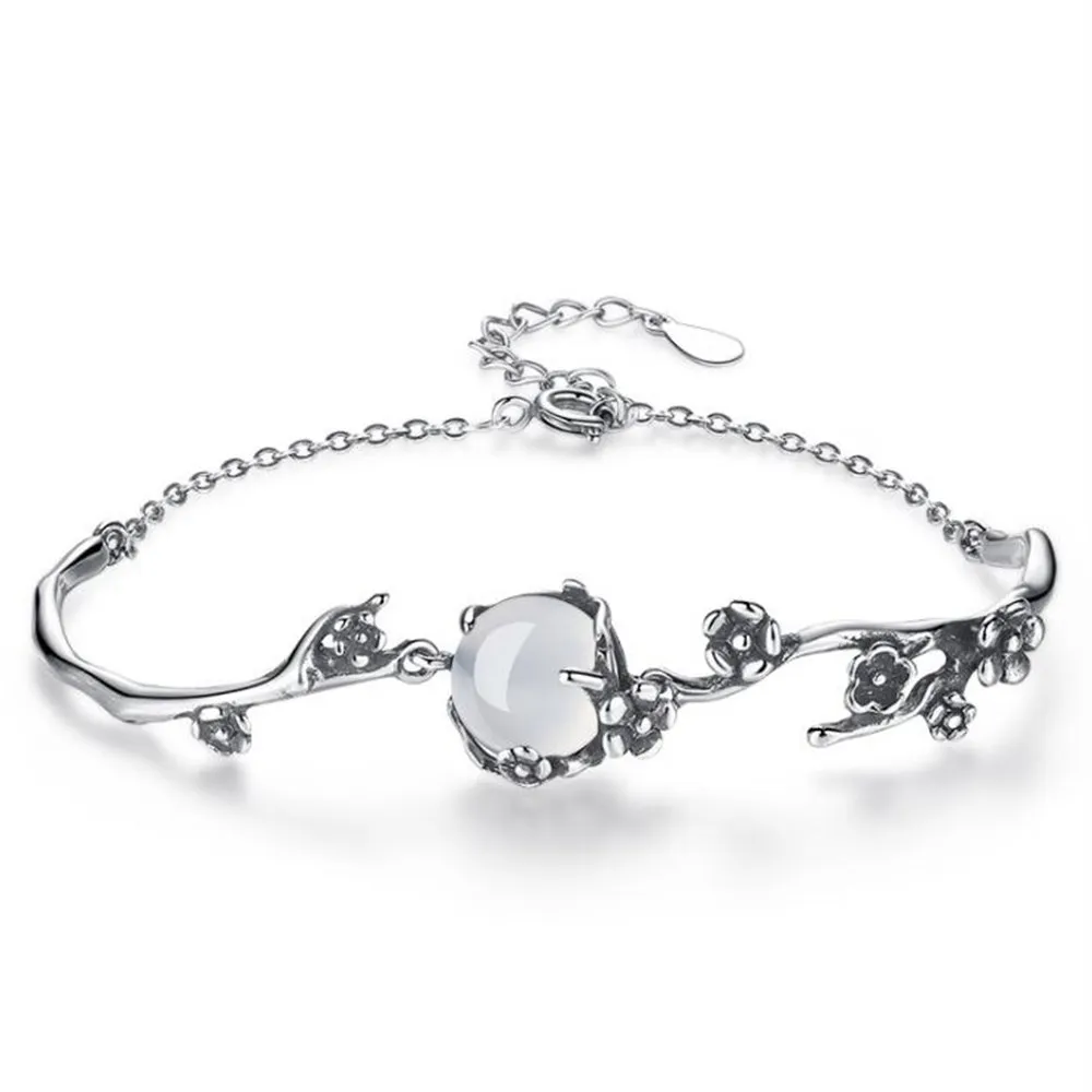 NEHZY 925 sterling silver bracelet high quality jewelry fashion woman retro plum agate bracelet length 19CM 
NEHZY 925 sterling silver bracelet high quality jewelry fashion woman retro plum agate bracelet length 19CM
