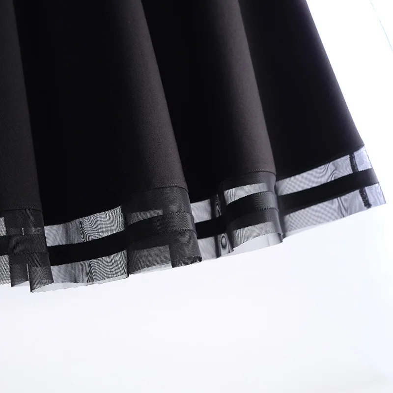 2020 Autumn & Winter New Korean Thin High Waist Fashion Elegant Temperament Simple Mesh Yarn Women A-line Skirt Free Shipping 
2020 Autumn & Winter New Korean Thin High Waist Fashion Elegant Temperament Simple Mesh Yarn Women A-line Skirt Free Shipping