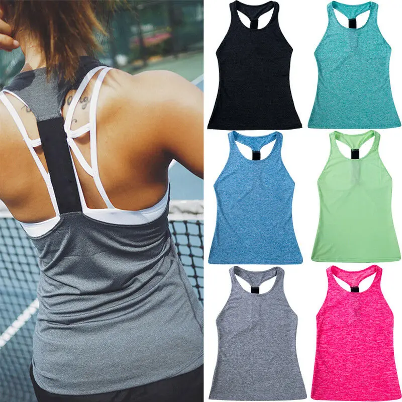 Women Sport Tank TopsFor Gym Running Vest Workout Top Outdoor Sport T-shirt Gym Clothes Fitness Yoga Shirt Wear
Women Sport Tank TopsFor Gym Running Vest Workout Top Outdoor Sport T-shirt Gym Clothes Fitness Yoga Shirt Wear