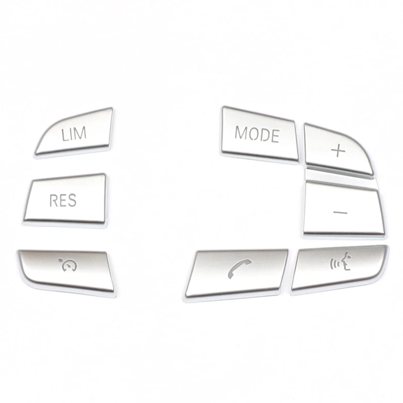 7Pcs Car Steering Wheel Button Switch Cover Trim Stickers for 1 2 3 4 5 7 Series GT3 GT5 X3 X5 X6 F10 F20 F30 E70
7Pcs Car Steering Wheel Button Switch Cover Trim Stickers for 1 2 3 4 5 7 Series GT3 GT5 X3 X5 X6 F10 F20 F30 E70