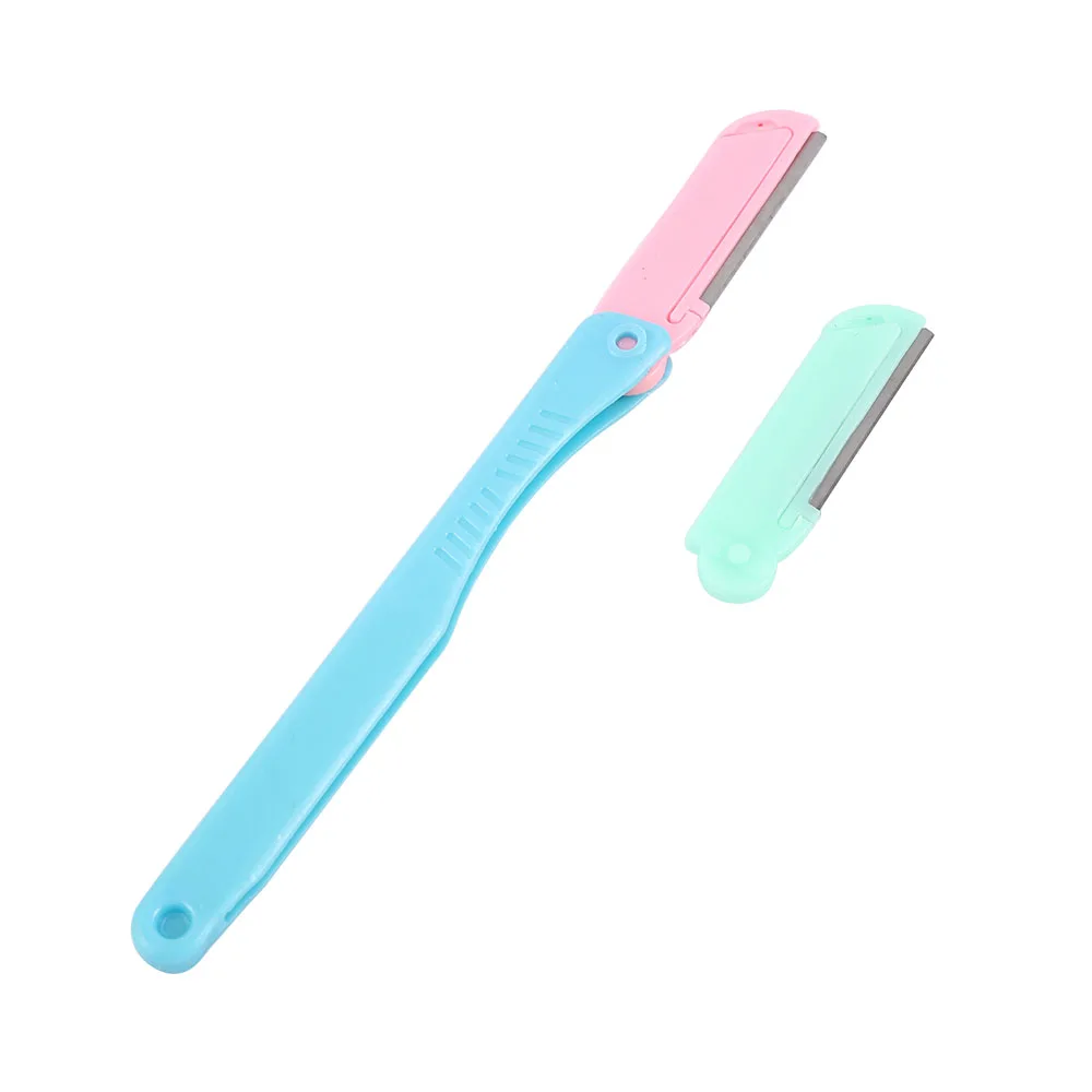 New 1Pcs Eyebrow Razor Trimmer Shaver Hair Remover Women Makeup Tools Facial Razor Epilator Portable Face Bikini Hair Removers
New 1Pcs Eyebrow Razor Trimmer Shaver Hair Remover Women Makeup Tools Facial Razor Epilator Portable Face Bikini Hair Removers