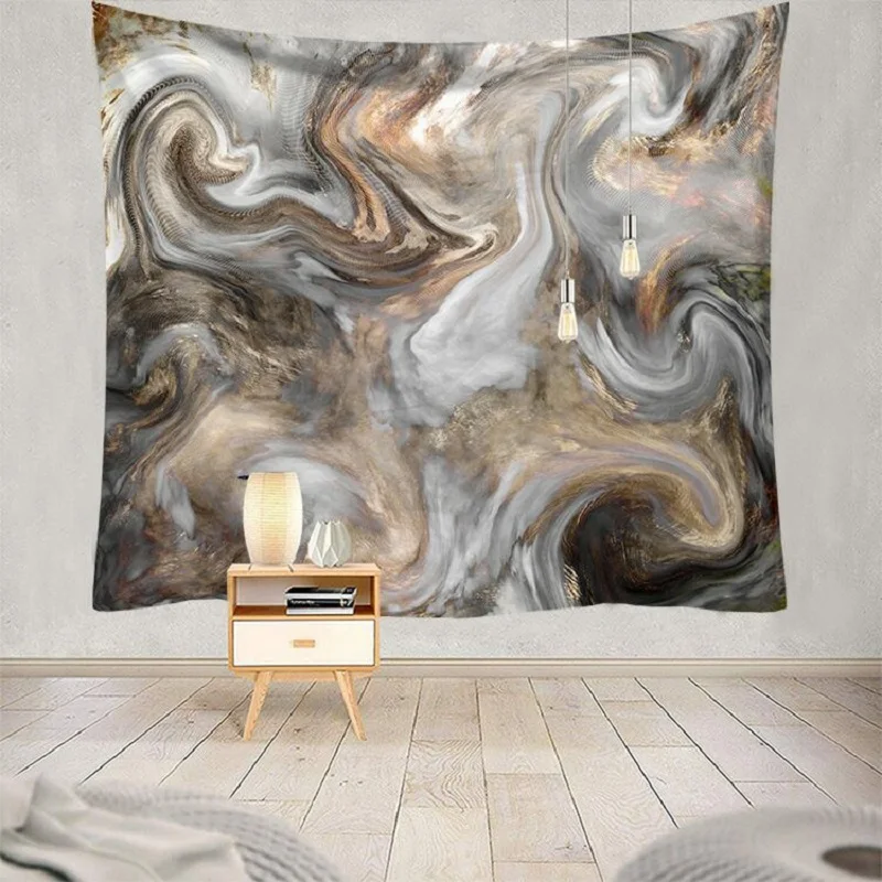 Psychedelic Tapestry Bohemian Marble Flow Gold Printed Wall Hanging Cloth For Room Living bedroom Backgroud Decor
Psychedelic Tapestry Bohemian Marble Flow Gold Printed Wall Hanging Cloth For Room Living bedroom Backgroud Decor