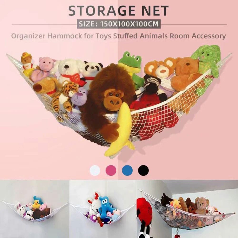 New Cute Hammock Net for Toys Storage Children Room Toys Stuffed Animals Toys Hammock Net Organize Storage Holder
New Cute Hammock Net for Toys Storage Children Room Toys Stuffed Animals Toys Hammock Net Organize Storage Holder