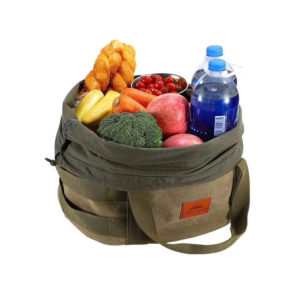 Dutch Pot Storage Bag - Dutch Oven Tote Canvas Barbecue Storage Bag Pouch Cooking Utensils Organizer Hand Bag For Outdoor Gard
Dutch Pot Storage Bag - Dutch Oven Tote Canvas Barbecue Storage Bag Pouch Cooking Utensils Organizer Hand Bag For Outdoor Gard