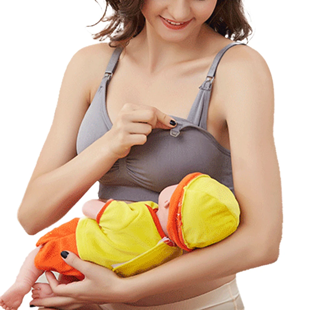 Female Nursing Bra Solid Color Breast-Feeding Bra Women’ s Underwear Pink Blue Black Skin Color Gray
Female Nursing Bra Solid Color Breast-Feeding Bra Women’ s Underwear Pink Blue Black Skin Color Gray