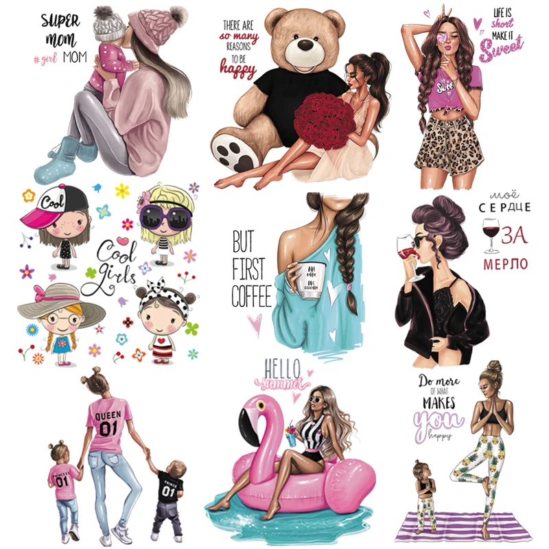 Термоаппликации для одежды, для девочек, в русском стиле 
Термоаппликации для одежды, для девочек, в русском стиле