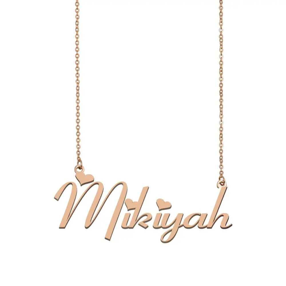 Mikiyah Name Necklace , Custom Name Necklace for Women Girls Best Friends Birthday Wedding Christmas Mother Days Gift
Mikiyah Name Necklace , Custom Name Necklace for Women Girls Best Friends Birthday Wedding Christmas Mother Days Gift