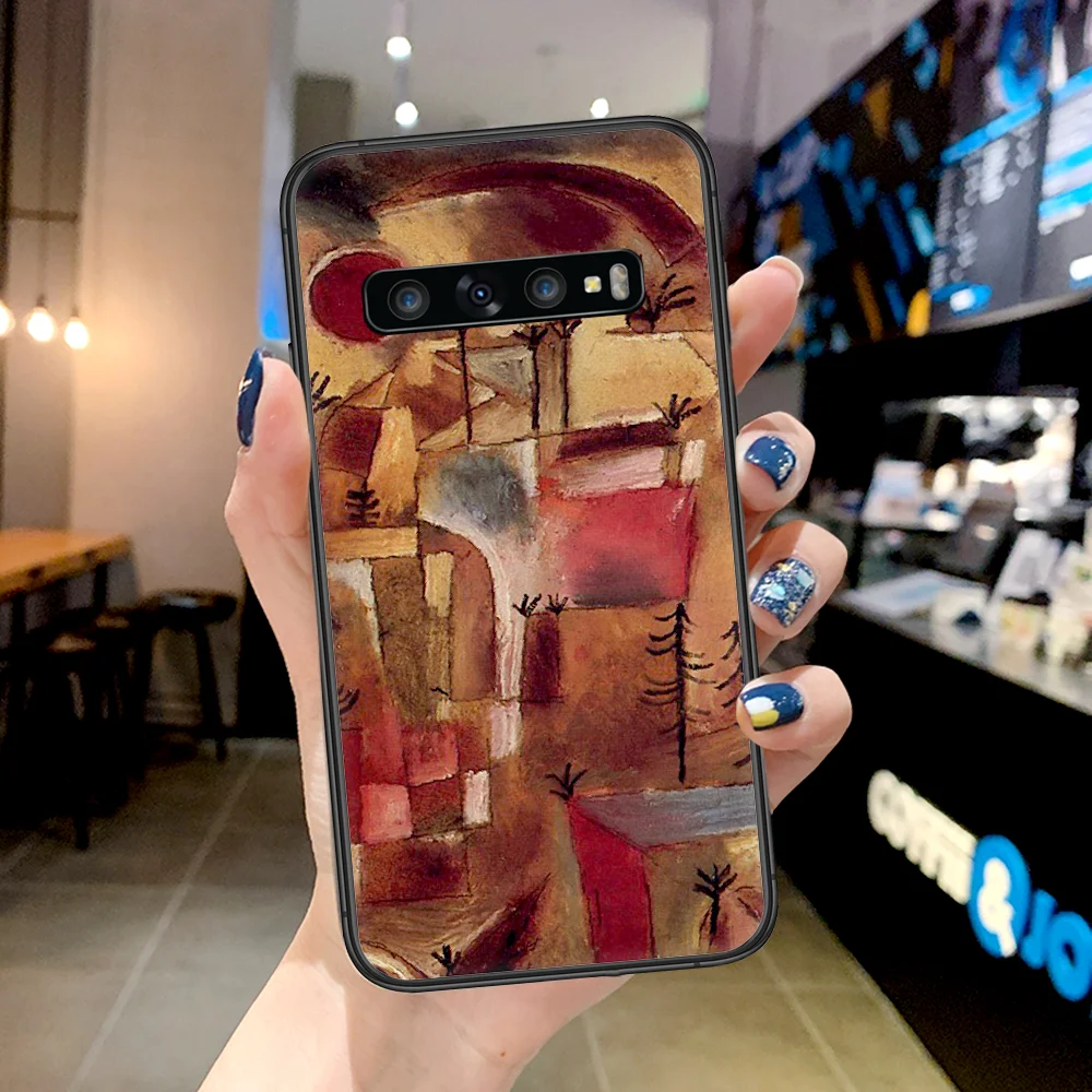 Art Palu klee Phone Case For Samsung Galaxy Note S 8 9 10 20 Plus E Lite Uitra black Etui Painting Shell Fashion Hoesjes Soft 
Art Palu klee Phone Case For Samsung Galaxy Note S 8 9 10 20 Plus E Lite Uitra black Etui Painting Shell Fashion Hoesjes Soft