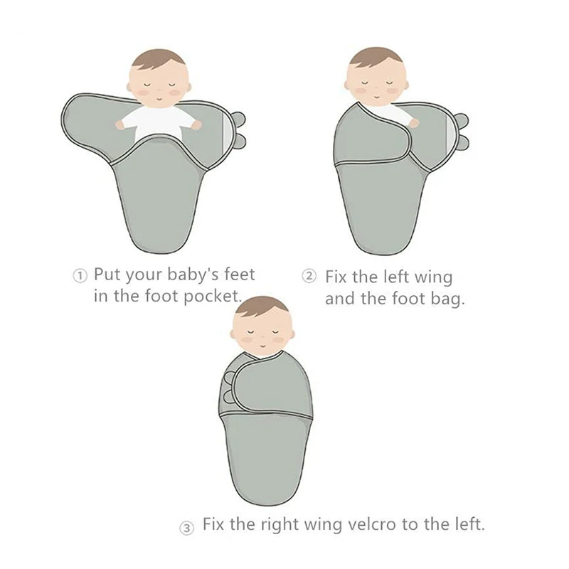 Miracle Baby Newborn Swaddle Blanket Adjustable Wrap Receiving Blanket Baby 100% Cotton Sleep Bag for 0-3 Months 3-6 Months
Miracle Baby Newborn Swaddle Blanket Adjustable Wrap Receiving Blanket Baby 100% Cotton Sleep Bag for 0-3 Months 3-6 Months