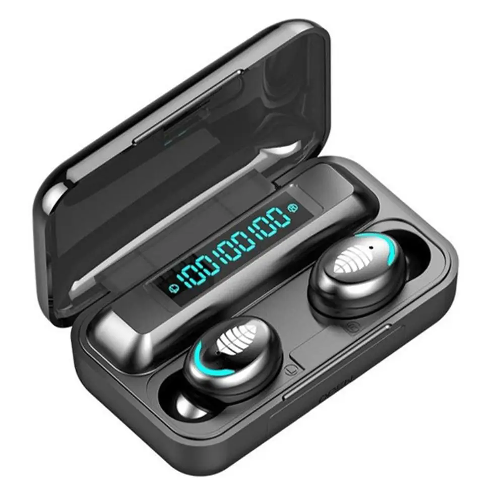 TWS Invisible Earphones LED Power Digital Display Wireless Bluetooth Headphone Mini Voice Message Stereo Earset 3500mah
TWS Invisible Earphones LED Power Digital Display Wireless Bluetooth Headphone Mini Voice Message Stereo Earset 3500mah