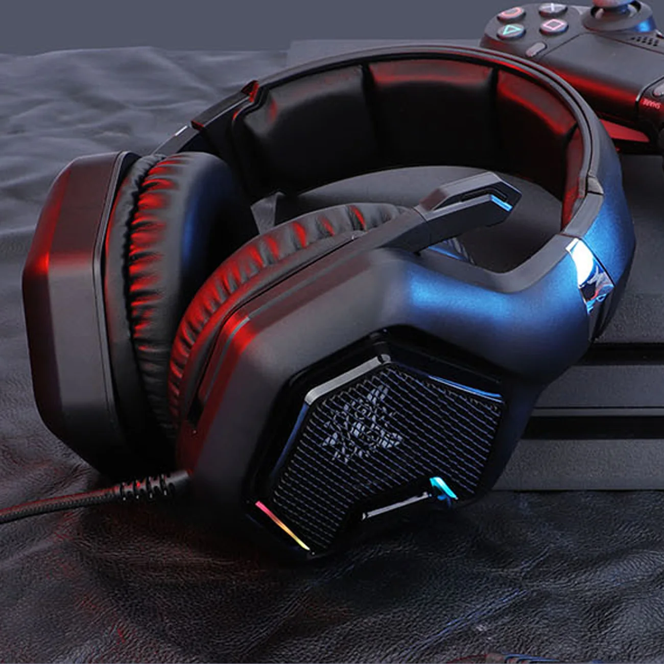 ONIKUMA K10Pro Professional Gaming Headset With Mic 3D Stereo Wired LED Backlight MIC Gaming Headphones For PS4/PC/ XBOX
ONIKUMA K10Pro Professional Gaming Headset With Mic 3D Stereo Wired LED Backlight MIC Gaming Headphones For PS4/PC/ XBOX