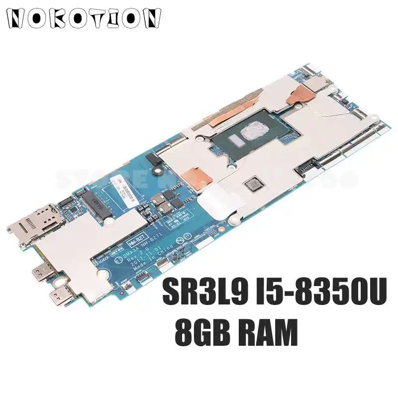 Материнская плата NOKOTION для Lenovo ThinkPad X1 Tablet Evo SR3L9 I5-8350U CPU UHD 620 8G RAM 01AW885 DMX3A
Материнская плата NOKOTION для Lenovo ThinkPad X1 Tablet Evo SR3L9 I5-8350U CPU UHD 620 8G RAM 01AW885 DMX3A
