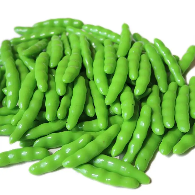 24 шт. искусственные овощи реалистичные зеленые бобы имитация овощей