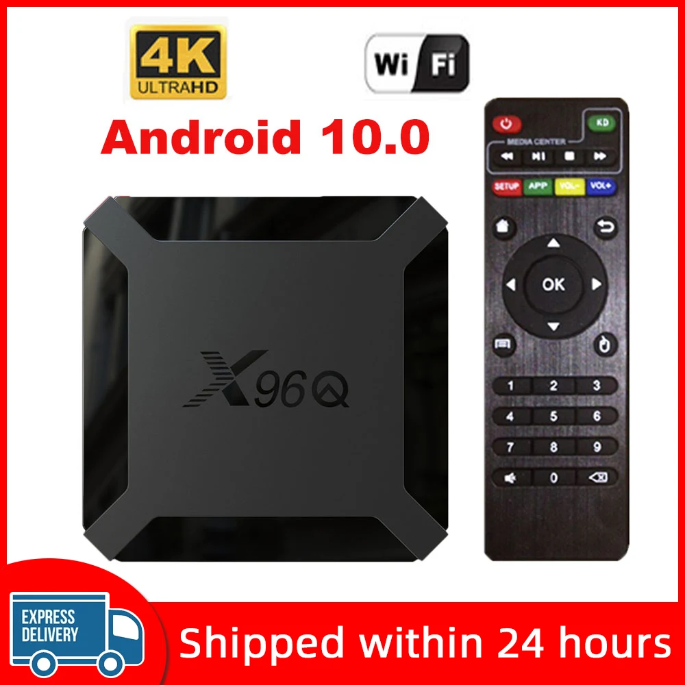 2021 Latest x96q Smart TV Box Android Amlogic S905W4 Quad Core x96 q 1G 8G 2G 16G Allwinner H313 smart ip tv set top box
2021 Latest x96q Smart TV Box Android Amlogic S905W4 Quad Core x96 q 1G 8G 2G 16G Allwinner H313 smart ip tv set top box