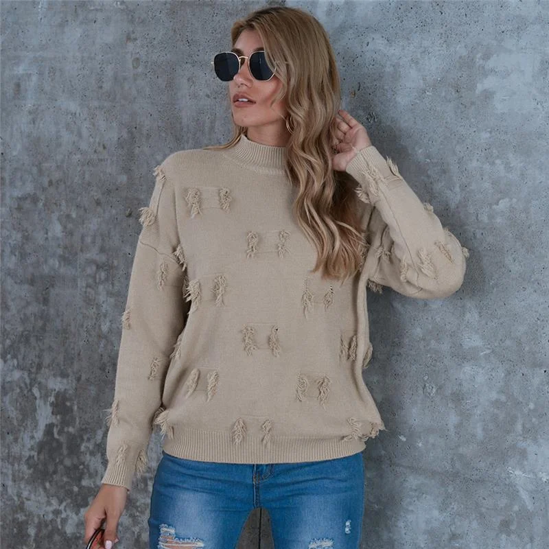 Sweater New Knitted Women Casual Girl Warm Sweetshirts For Women Stylish Chic Women's Jumper 2021 Sweet Streetwear Tops Female 
Sweater New Knitted Women Casual Girl Warm Sweetshirts For Women Stylish Chic Women's Jumper 2021 Sweet Streetwear Tops Female