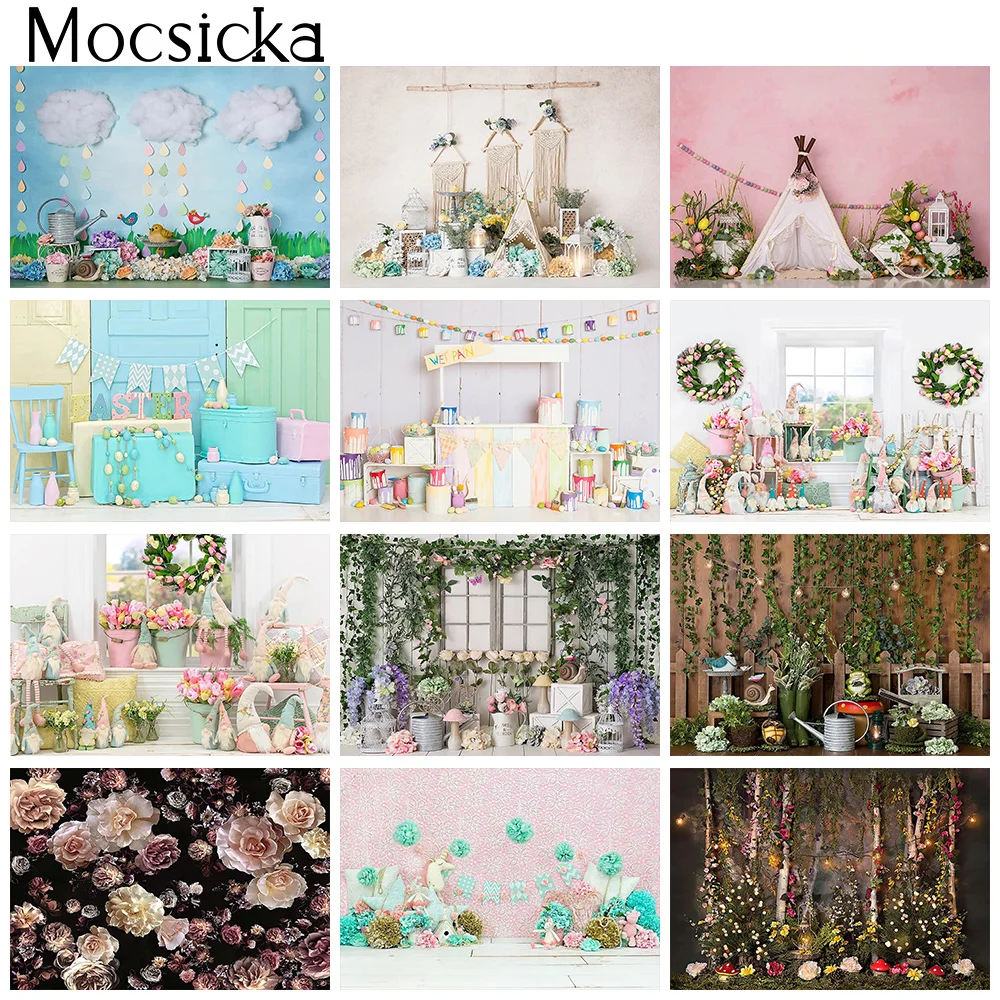 Spring Birthday Backdrop for Photography Newborn Children Kids Portrait Photo Background Studio Art Photocall Professional
Spring Birthday Backdrop for Photography Newborn Children Kids Portrait Photo Background Studio Art Photocall Professional