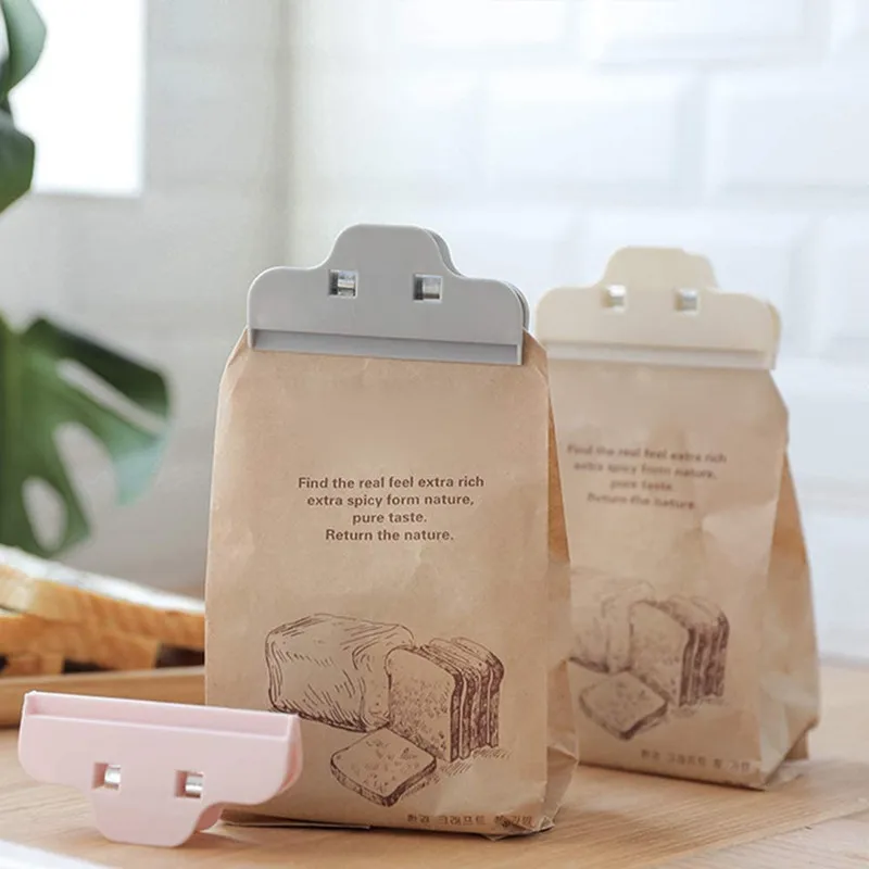 2 pieces of multi-color food and snack sealing clips, suitable for kitchen, home and office use
2 pieces of multi-color food and snack sealing clips, suitable for kitchen, home and office use