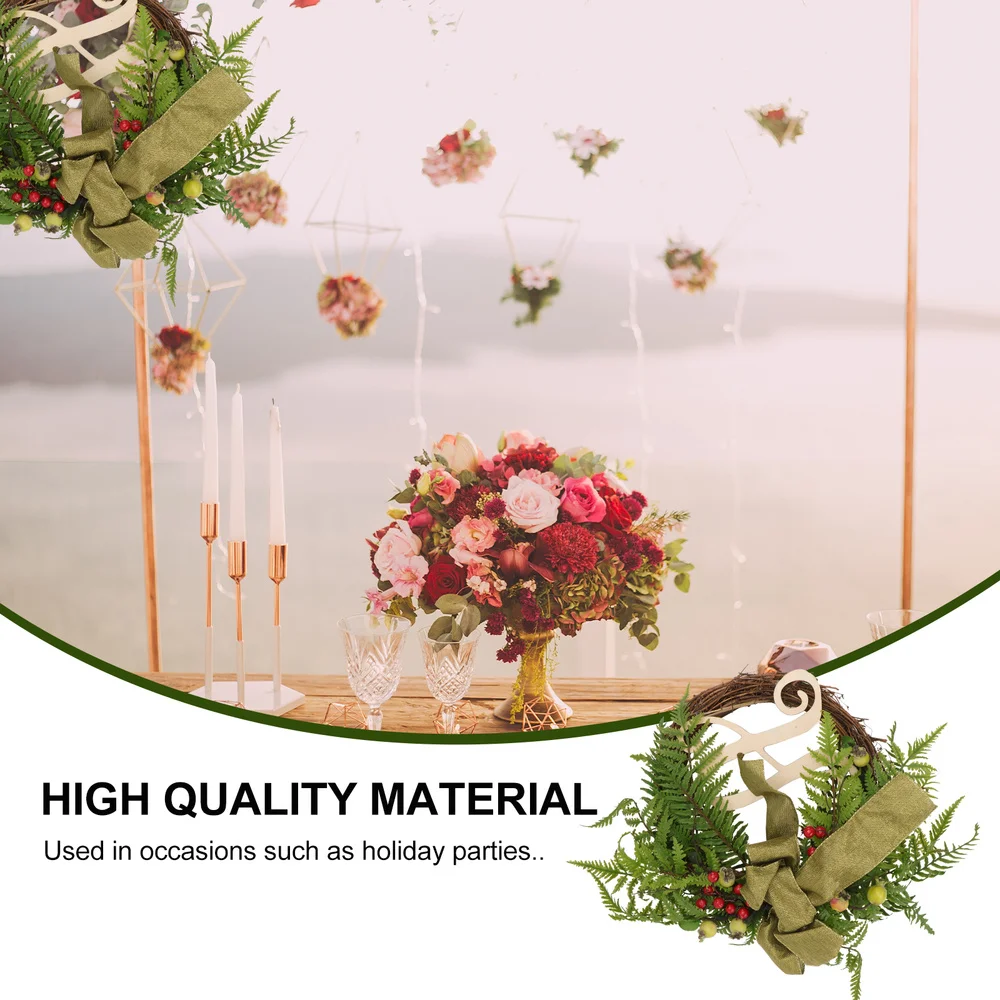 1PC Wedding Party Wreath Adornment Emulated Home Garland Summer Garland Decor
1PC Wedding Party Wreath Adornment Emulated Home Garland Summer Garland Decor
