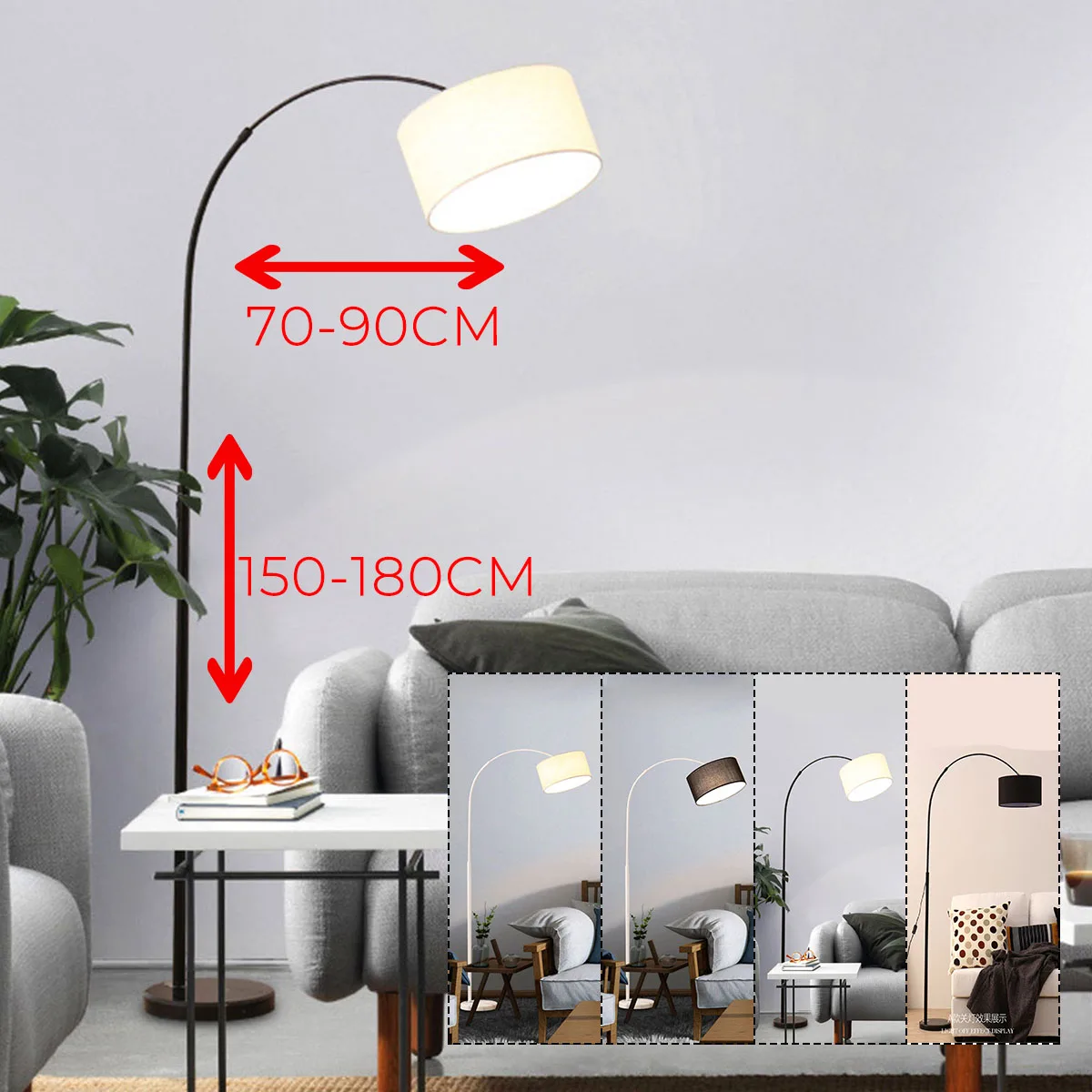 Modern Industrial 40W LED E27 Floor Lamp Study Living Room Work Office Stand Light Adjustable Standing Light Corner Light
Modern Industrial 40W LED E27 Floor Lamp Study Living Room Work Office Stand Light Adjustable Standing Light Corner Light