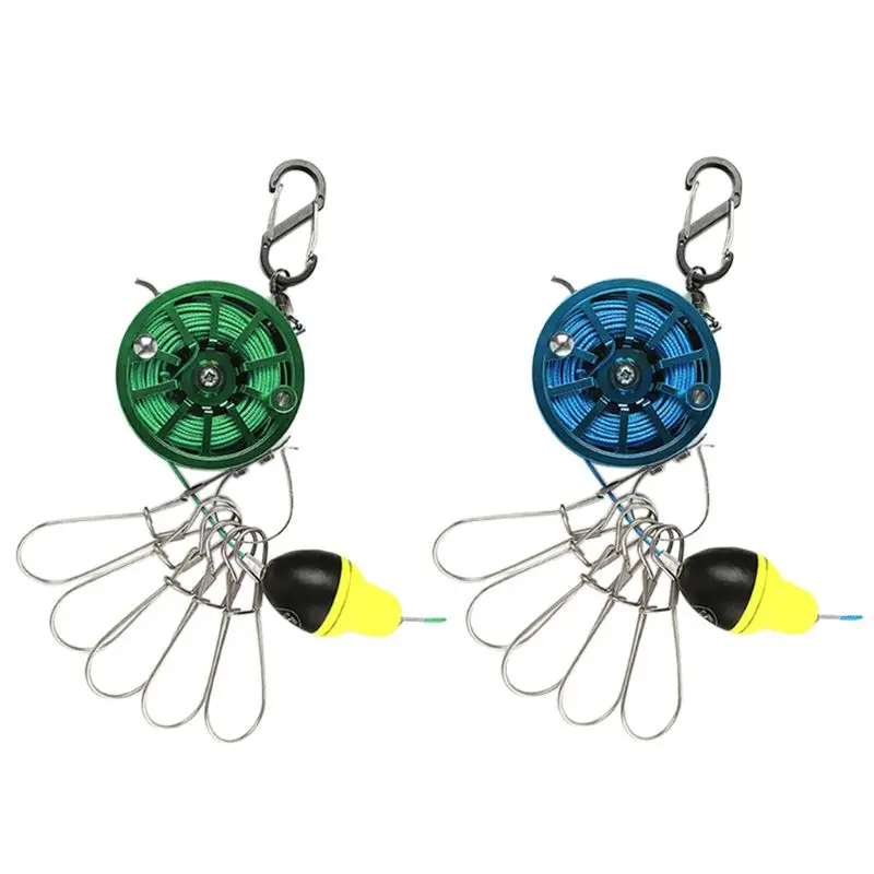Fishing Stringer Live Fish Lock Buckle with Reel and Float Stainless Steel 5 Snaps Fishing Stringer Clips Tackle Carp Pesca
Fishing Stringer Live Fish Lock Buckle with Reel and Float Stainless Steel 5 Snaps Fishing Stringer Clips Tackle Carp Pesca