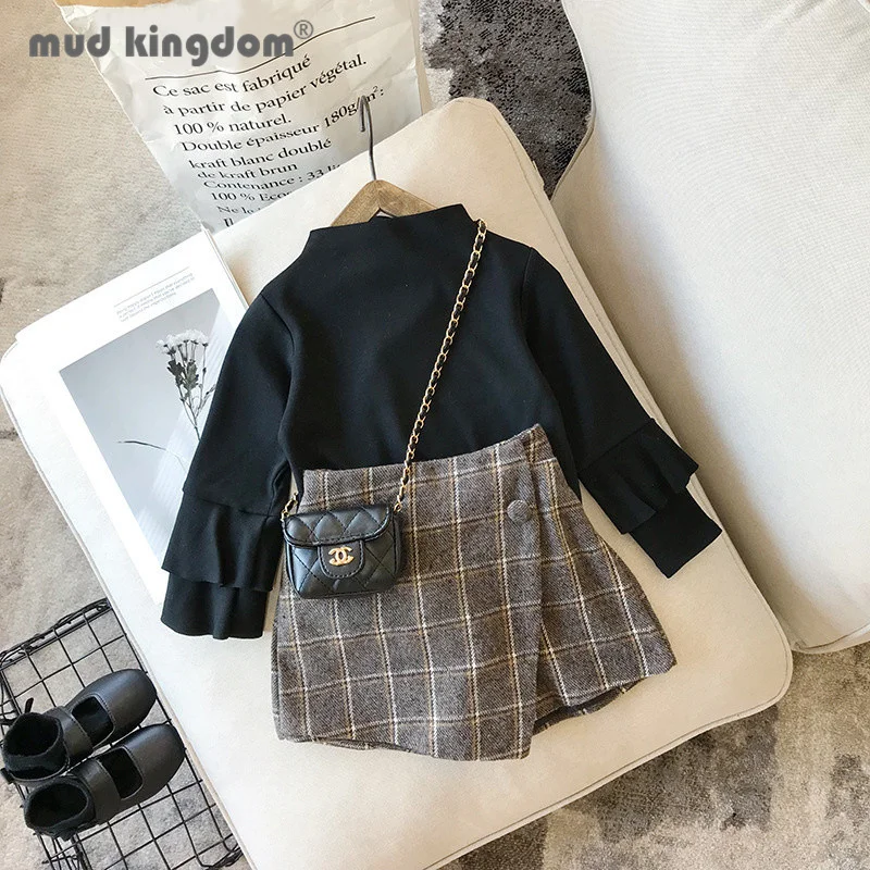 Mudkingdom Girls Plaid Skorts Elastic Waist Irregular Button Above Knee Skirt Shorts for Toddler Spring Autumn Children Clothing
Mudkingdom Girls Plaid Skorts Elastic Waist Irregular Button Above Knee Skirt Shorts for Toddler Spring Autumn Children Clothing