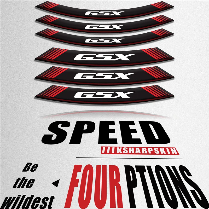 Creative transformation motorcycle sticker accessories tire wheel reflective decorative decal for SUZUTI GSX 1400 650f
Creative transformation motorcycle sticker accessories tire wheel reflective decorative decal for SUZUTI GSX 1400 650f