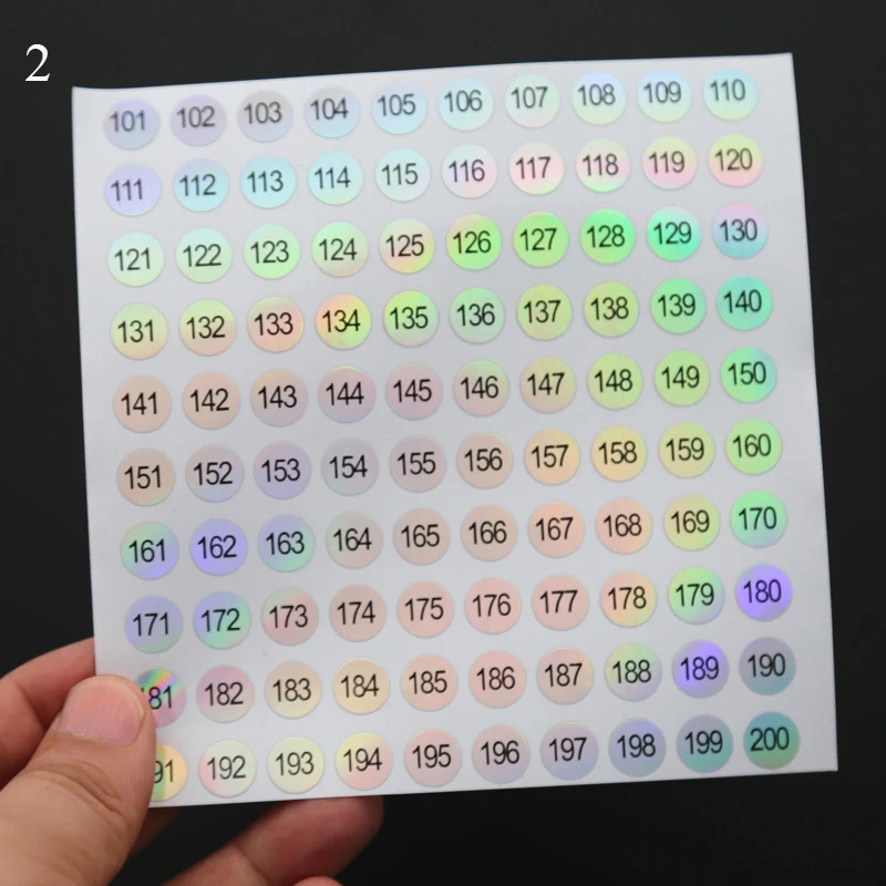 Manicure Tool 1-100/101-200 DIY Craft Nail Polish Lipstick Color Number Tag Marking Numbering Number Sticker Label Digital Label
Manicure Tool 1-100/101-200 DIY Craft Nail Polish Lipstick Color Number Tag Marking Numbering Number Sticker Label Digital Label