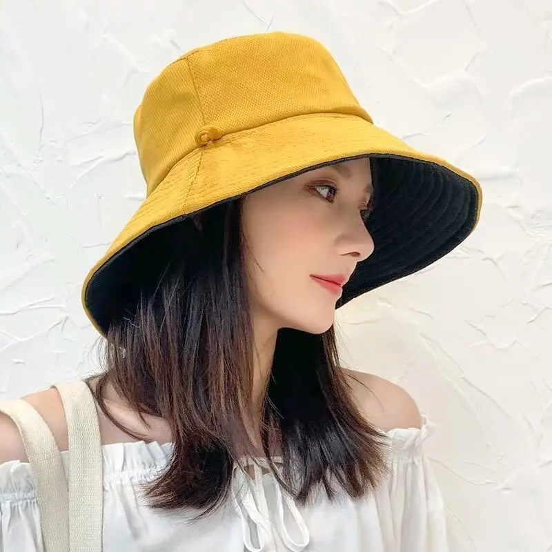Fisherman's Hat Female Spring and Summer Tide Double Face Anti Ultraviolet Hat Big Edge Sunscreen Hat Sunshade Hat Male
Fisherman's Hat Female Spring and Summer Tide Double Face Anti Ultraviolet Hat Big Edge Sunscreen Hat Sunshade Hat Male