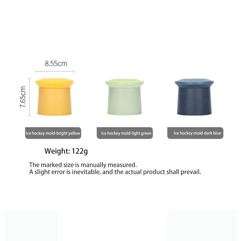 Multi-Purpose Ball Shape Big Ice Hockey Mold Silicone Round Whiskey Glass Ice Ball Maker Home Ice Making Artifact Pudding Mould
Multi-Purpose Ball Shape Big Ice Hockey Mold Silicone Round Whiskey Glass Ice Ball Maker Home Ice Making Artifact Pudding Mould