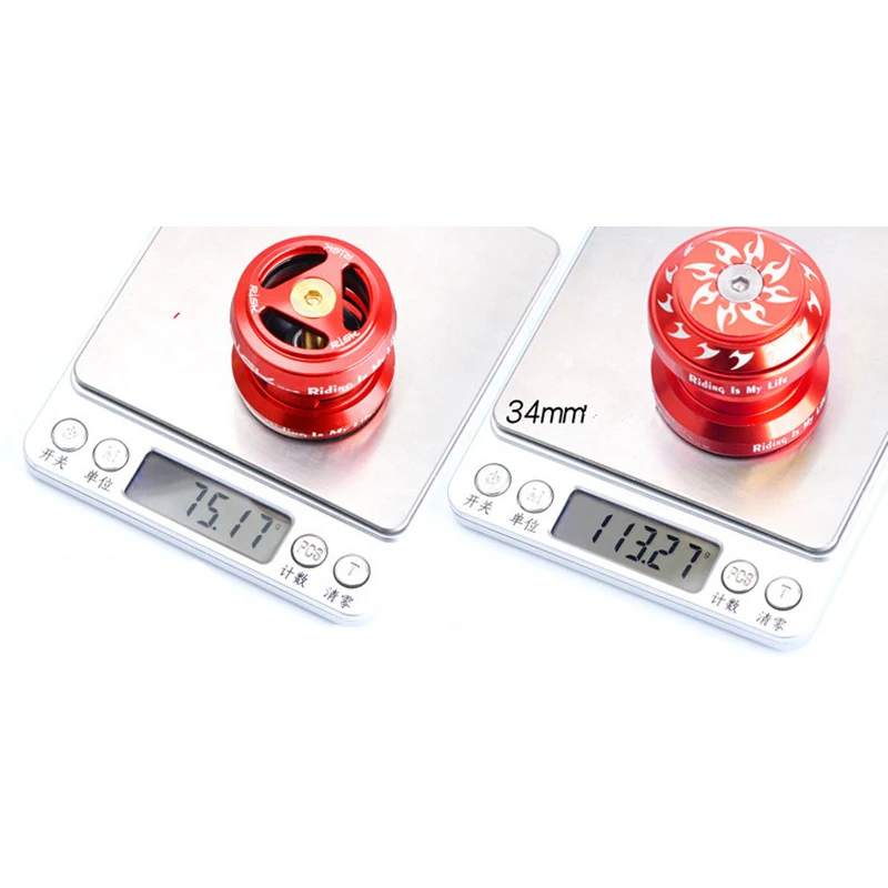 Risk Road Bike DH-341SL 34mm External Cup Headsets Dead Fly Bicycle Aluminum Hollow Designed Head Parts For 28.6mm Straight Fork
Risk Road Bike DH-341SL 34mm External Cup Headsets Dead Fly Bicycle Aluminum Hollow Designed Head Parts For 28.6mm Straight Fork