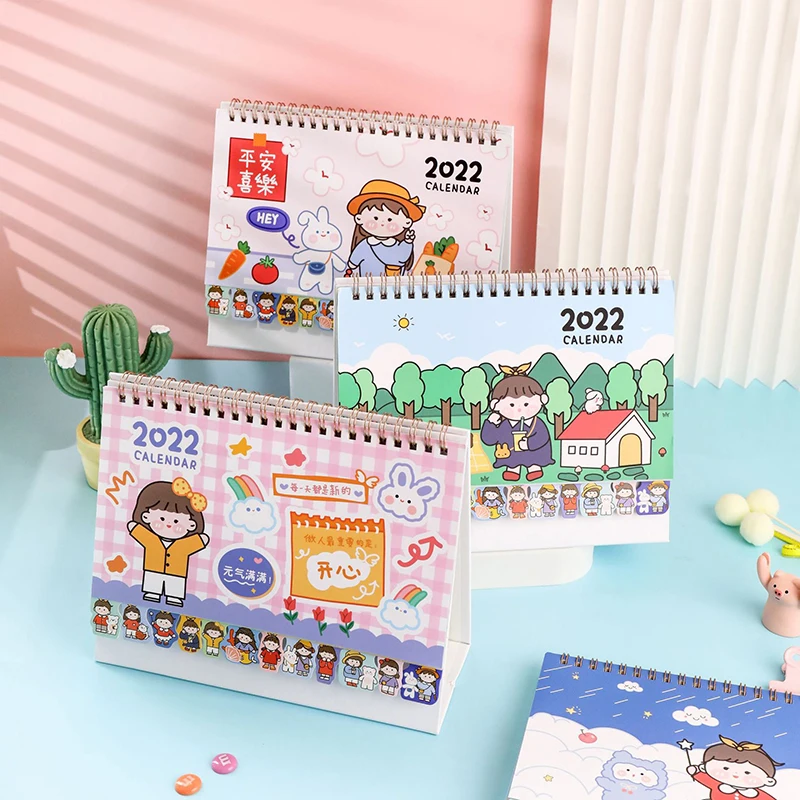 2022 Kawaii Настольный календарь планировщик расписание творческие школьные и офисные канцелярские принадлежности
2022 Kawaii Настольный календарь планировщик расписание творческие школьные и офисные канцелярские принадлежности