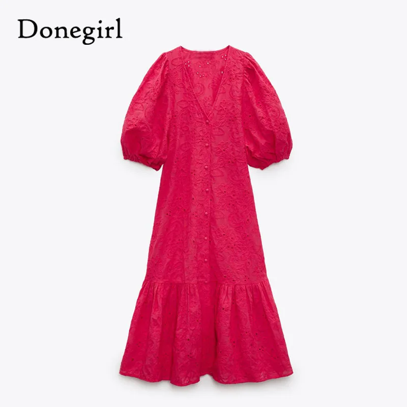 New 2021 Summer Chic Floral Embroidery Midi Dress Women V Neck Puff Sleeve Dresses Ladies Elegant A Line White Cotton Dress Robe
New 2021 Summer Chic Floral Embroidery Midi Dress Women V Neck Puff Sleeve Dresses Ladies Elegant A Line White Cotton Dress Robe