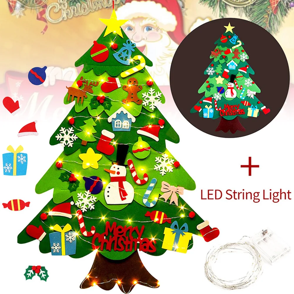 Christmas Decoration Children'S Handmade Diy Three-Dimensional Felt Cloth Gifts for Kids Toddlers Xmas Decorations for Home Noel
Christmas Decoration Children'S Handmade Diy Three-Dimensional Felt Cloth Gifts for Kids Toddlers Xmas Decorations for Home Noel