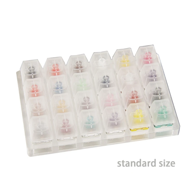 67JA Kaihua Box 2424 Switch Tester for Mechanical Keyboard Acrylic Shaft Tester Shaft Cover Transparent Keycap Base 
67JA Kaihua Box 2424 Switch Tester for Mechanical Keyboard Acrylic Shaft Tester Shaft Cover Transparent Keycap Base