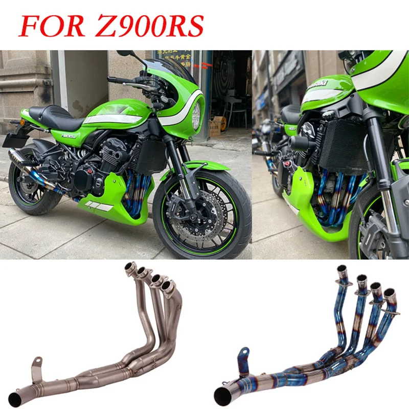 Titanium Alloy Slip On For Kawasaki Z900RS 2017 - 2020 Motorcycle Exhaust Escape Modified Front Middle Link Pipe Without Muffler
Titanium Alloy Slip On For Kawasaki Z900RS 2017 - 2020 Motorcycle Exhaust Escape Modified Front Middle Link Pipe Without Muffler
