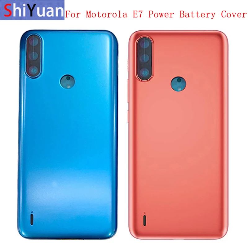 Back Battery Cover Rear Door Panel Housing Case For Motorola Moto E7 Power Battery Cover Replacement Part
Back Battery Cover Rear Door Panel Housing Case For Motorola Moto E7 Power Battery Cover Replacement Part