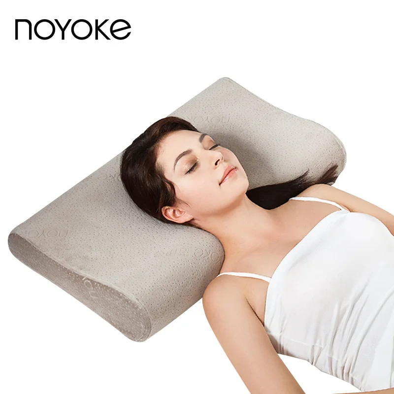 Подушка из латекса с эффектом памяти NOYOKE хлопковая пенопласт для сна защита шеи