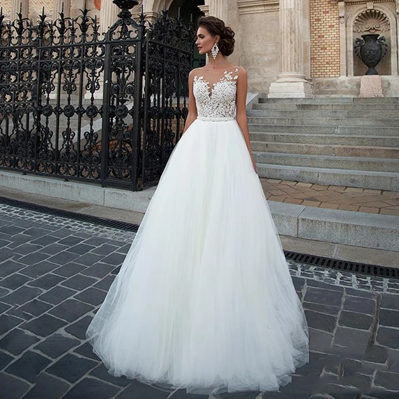 SoDigne Boho Wedding Dress 2020 Tulle Lace Appliques Beach Bridal Gown Princess Wedding Dresses White/Lvory Buttons
SoDigne Boho Wedding Dress 2020 Tulle Lace Appliques Beach Bridal Gown Princess Wedding Dresses White/Lvory Buttons