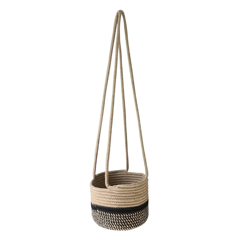 Garden Plant Hangers Rope Hanging Planter Woven Hanging Planter Basket Decorative Flower Pot Holder for Home Decor
Garden Plant Hangers Rope Hanging Planter Woven Hanging Planter Basket Decorative Flower Pot Holder for Home Decor