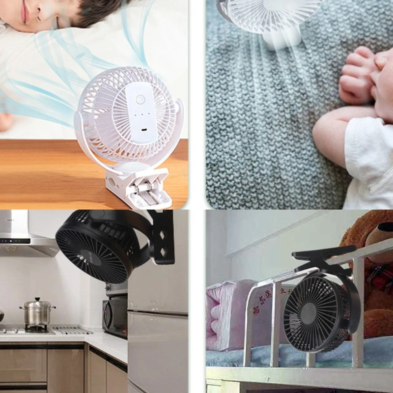 Portable Clamp Fans Personal Cooling Fan Table Fan Desktop Fans Clamp Fans Baby Stroller Clip Fan Vehicle-Mounted Fan
Portable Clamp Fans Personal Cooling Fan Table Fan Desktop Fans Clamp Fans Baby Stroller Clip Fan Vehicle-Mounted Fan