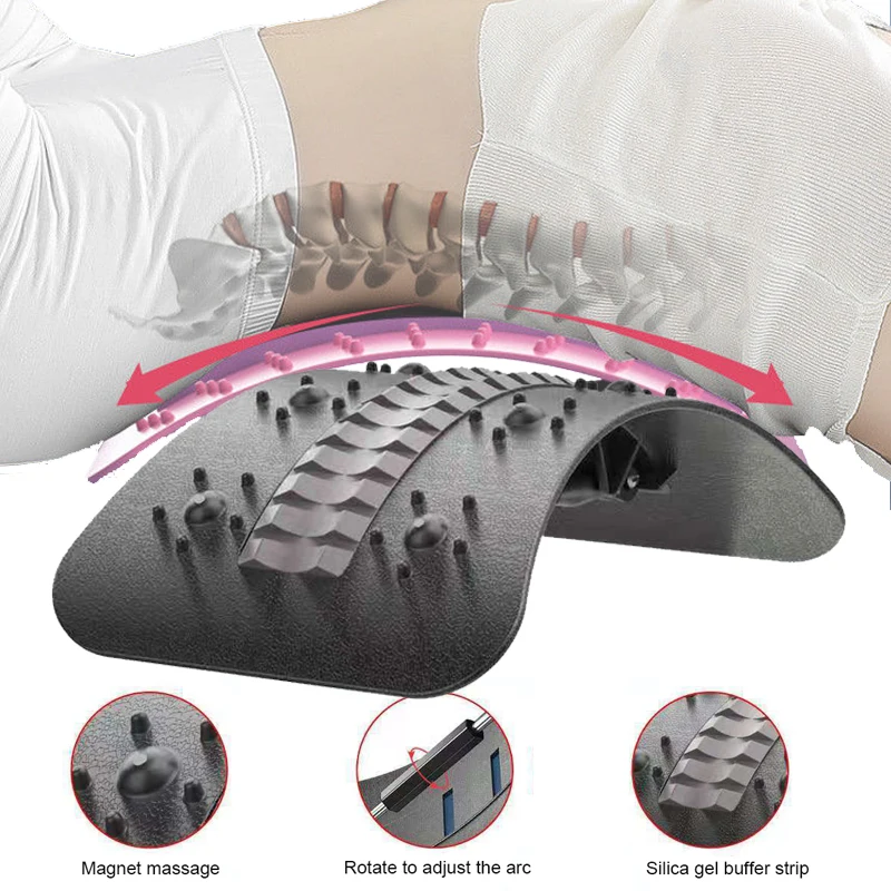 Adjustable Stretch Equipment Back Massager Fitness Lumbar Support Relaxation Spine Pain Relief Yoga Tools
Adjustable Stretch Equipment Back Massager Fitness Lumbar Support Relaxation Spine Pain Relief Yoga Tools