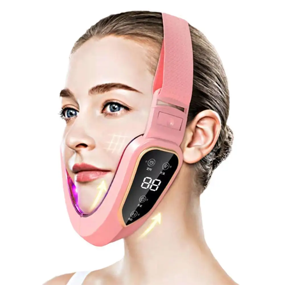 1PCs Facial Lifting Device LED Photon Therapy Facial Slimming Vibration Massager Double Chin V-shaped Cheek Lift Face Hot
1PCs Facial Lifting Device LED Photon Therapy Facial Slimming Vibration Massager Double Chin V-shaped Cheek Lift Face Hot