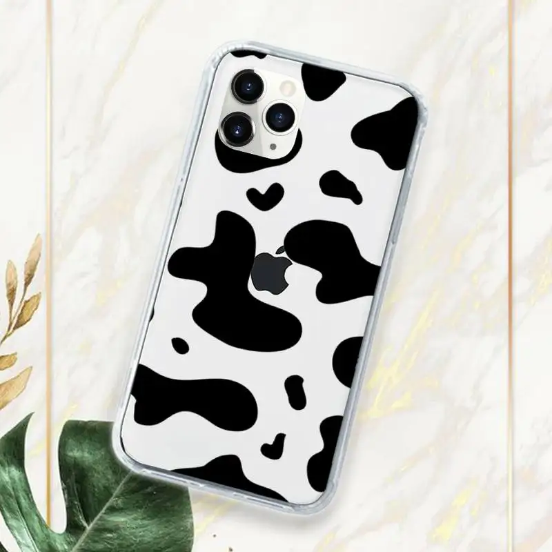 cow black and white cover Phone Case Transparent for iPhone 11 12 mini pro XS MAX 7 8 6 6S Plus X 5S SE 2020 XR 
cow black and white cover Phone Case Transparent for iPhone 11 12 mini pro XS MAX 7 8 6 6S Plus X 5S SE 2020 XR