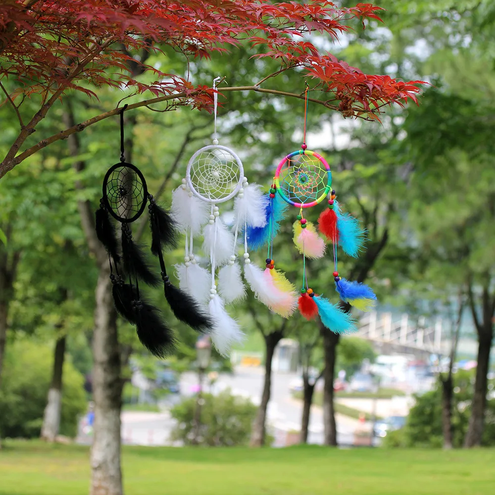 Black White And Color Dream Indian Dream Catcher With Colorful Feathers Creativity Home Decoration Pendant Wall Hanging Tapestry
Black White And Color Dream Indian Dream Catcher With Colorful Feathers Creativity Home Decoration Pendant Wall Hanging Tapestry