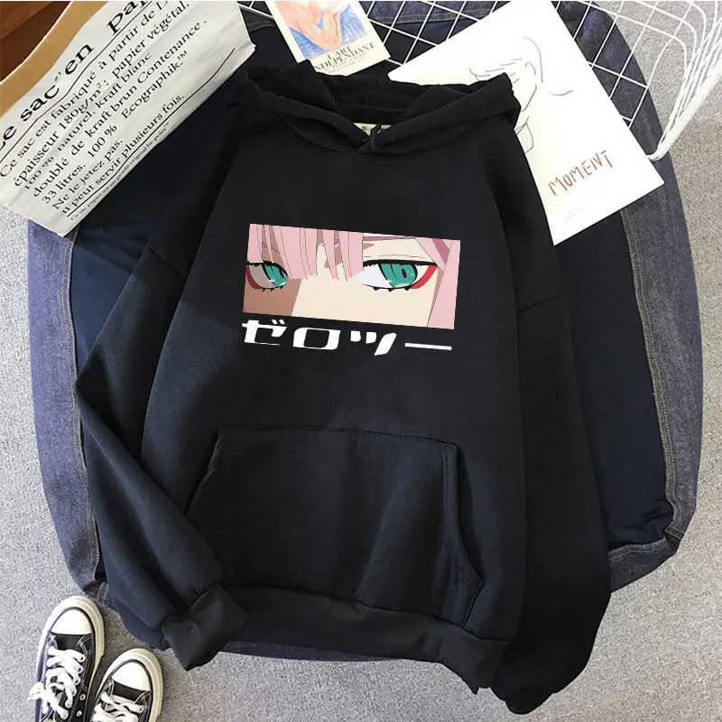Women Hoodie Anime Darling In The Franxx Zero Two Sweatshirts Harajuku Streetwear Tops Loose Long Sleeves Kawaii Hoody COTTON
Women Hoodie Anime Darling In The Franxx Zero Two Sweatshirts Harajuku Streetwear Tops Loose Long Sleeves Kawaii Hoody COTTON