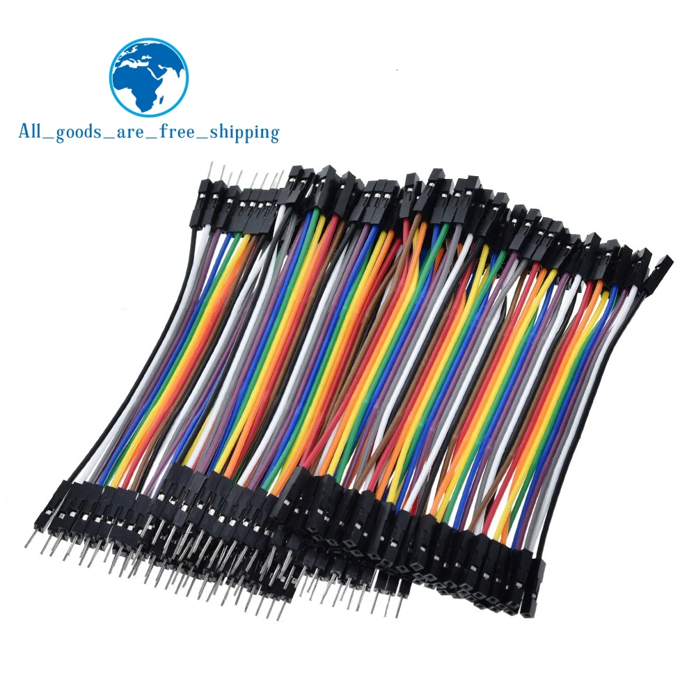 TZT 400pcs Jumper Wire Dupont Cable line 3P-3P 2.54mm Male to Male , Male to Female , Female to Female 10cm For Arduino 
TZT 400pcs Jumper Wire Dupont Cable line 3P-3P 2.54mm Male to Male , Male to Female , Female to Female 10cm For Arduino