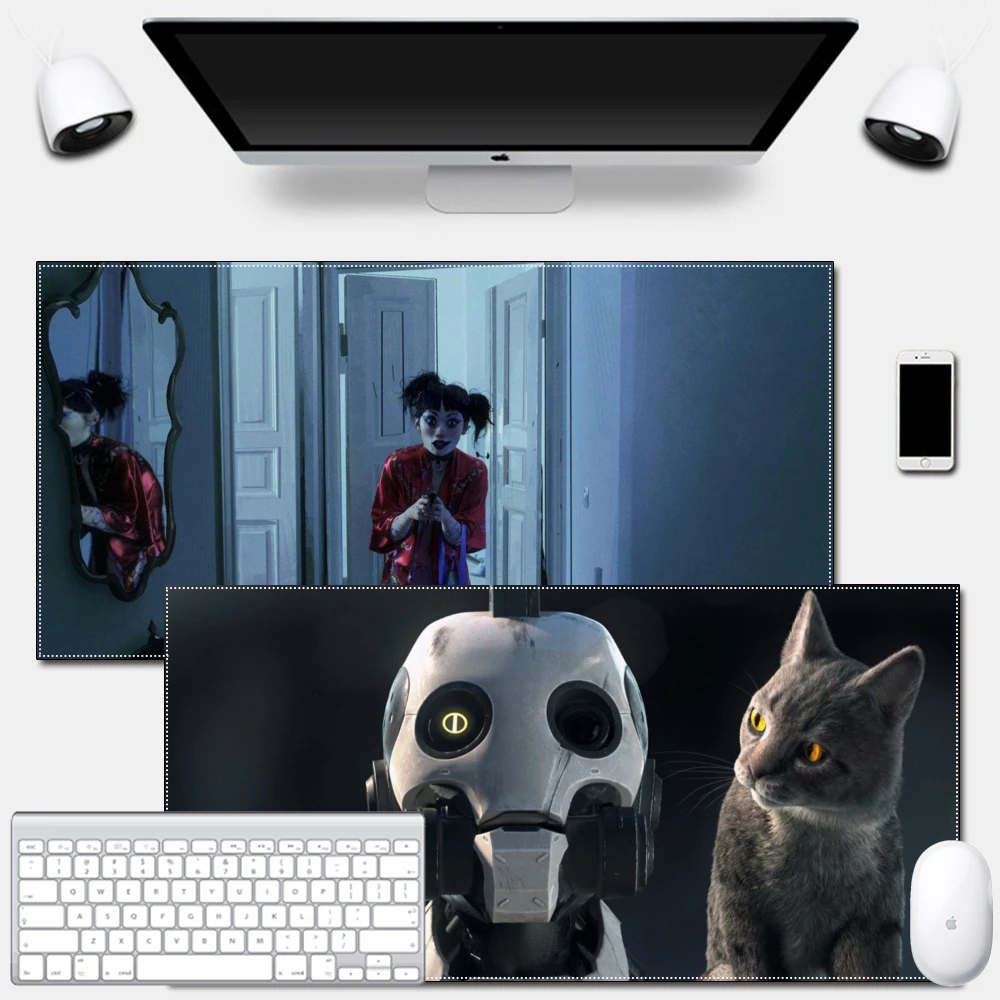 Large Size Disney Anti-Slip Mouse Pad Thickened Gamer Mat for Gaming Mouse Laptop Desk Cool Robots Dark Mat
Large Size Disney Anti-Slip Mouse Pad Thickened Gamer Mat for Gaming Mouse Laptop Desk Cool Robots Dark Mat